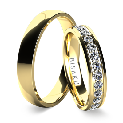 Snubní prsteny žluté zlato TorilI