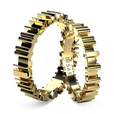 Snubní prsteny žluté zlato Imogen